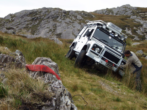 Using the Winch